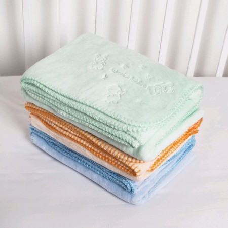 Blanket-worshiped, size 100 × 140 cm, light green