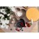 A set of baking forms and calculation "Heart", 14x16x5 cm, 3 pcs