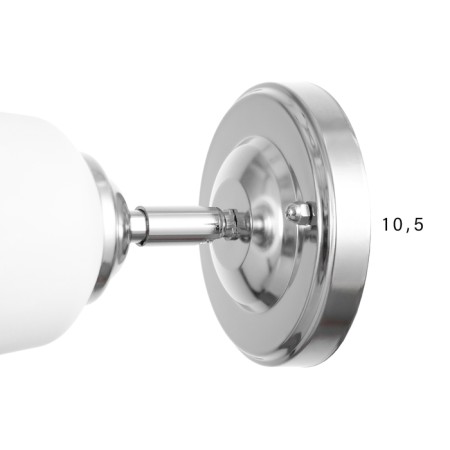 Bra Emely E27 40W chrome-6