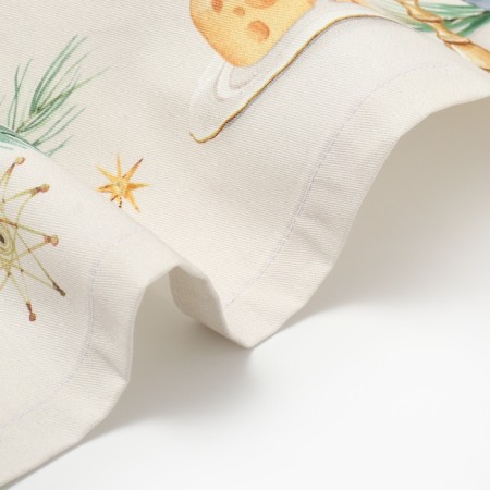 SPREET SPRUCE MOOD SKAT.150X110CM +/- 3CM with VGMO, SALF. 40x40cm-4 pcs, 100%HL-10