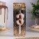 Candle in the Cake "European", number "3", 6 cm, pink gold