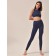 Women's Legins in the Rubber Leggings RIB, size 46-48, deep blue color