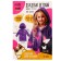 Children's raincoat with reflective stickers, height 120-160cm, purple