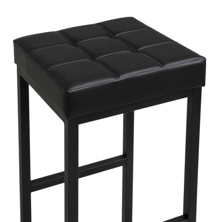 Barrier stool Loft-2 without back, black/black-1
