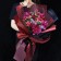 Babblez flowers mesh, red, 0.6 x 4.5 m