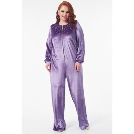 Combineson female, size 54, lilac color