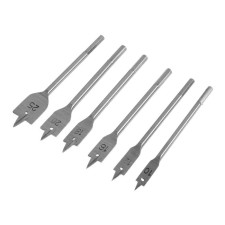 A set of drills of the feather tundra, hexagonal shank, 10-12-16-18-20-25 mm, 6 pcs.