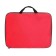Folder for drawings and drawings A3, 470 x 350 x 20 mm, handles, textile, calligrata standard, red, density 600d