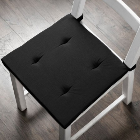 A set of pillows for the chair "Billy", size 37x42 cm, black color