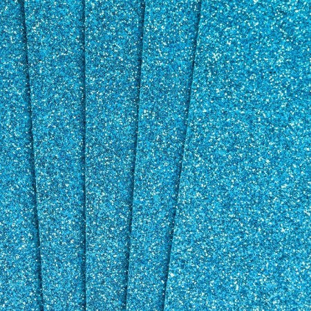 Foamiran "Blue Brill" 2 mm A4 format (set of 5 sheets)-3
