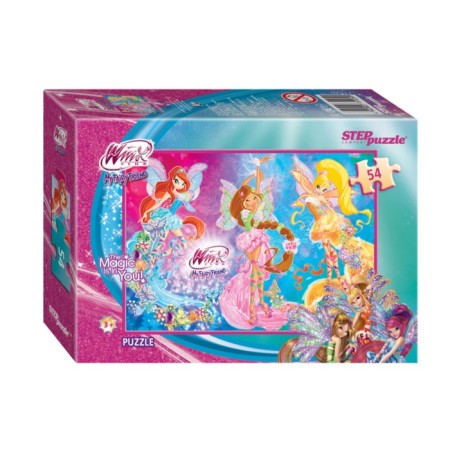 Winx puzzles, 54 elements, mix-5