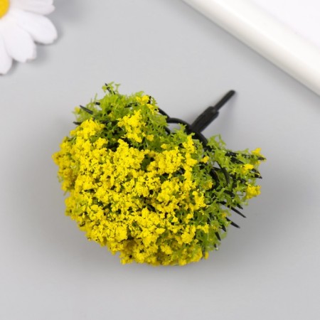 Artificial plant for creativity plastic "Yellow acacia" 9 cm-2