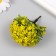 Artificial plant for creativity plastic "Yellow acacia" 9 cm