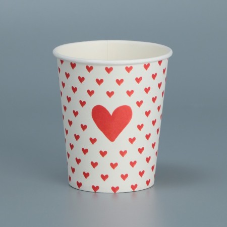 A glass for flowers "Heart", 250 ml-1