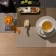 Serving napkin Zapel Frame, dark gray color