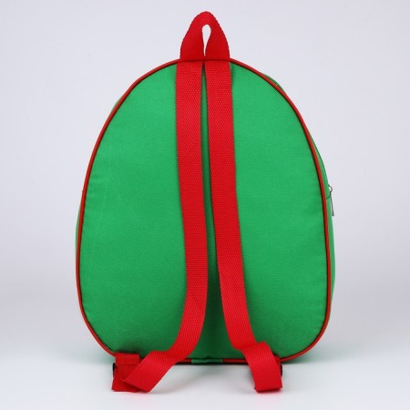 New Year's children's backpack "Bear with a Christmas tree", 30*25 cm, for the New Year-4
