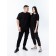 T-shirt unisex, size 52-54, black color