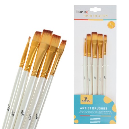 System of Synthetics, 5 pieces (No. 1/8.3/8.5/8.1/2.1/4), flat, in the blister