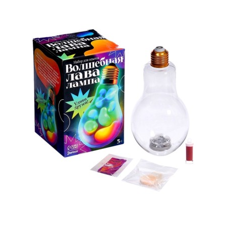 Set for experiments for children "Magic lava-lamp", with your own hands-3