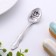 A spoon is registered, tea, with an engraving "Catherine", h = 14