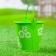 Kashpo "Vederko LeA" Zeleny, 10x10cm
