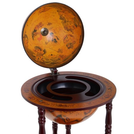 Globus bar is decorative, floor, small 56x49x33 cm-7