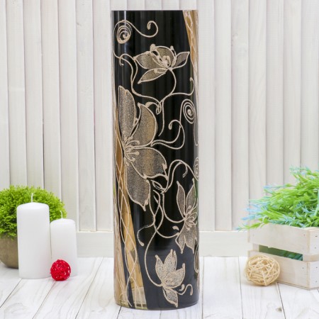 Vase "Golden Fleecon" 40 x12 cm-1