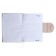 Leduced A5 diary A5, 160 sheets, Devente.contea, firm cover of artificial leather with foam rubber, pink