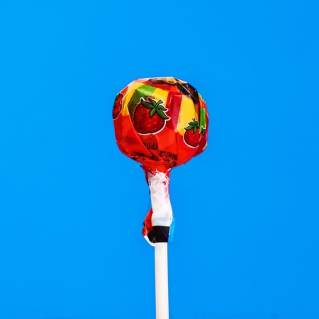 Caramel Lollice "Cheburashka Sweet Bar", on a stick, assorted, 11 g-5