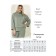 Female suit, size 68, green color