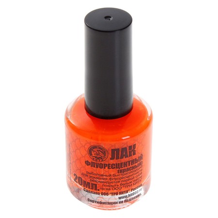 Fishing varnish, 20 ml, fluorescent red