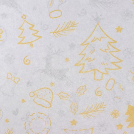 Siliconized paper "Winter's Magic", in sheets, 0.18 x 0.18 m-3