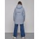 Winter jacket female, size 50, blue color