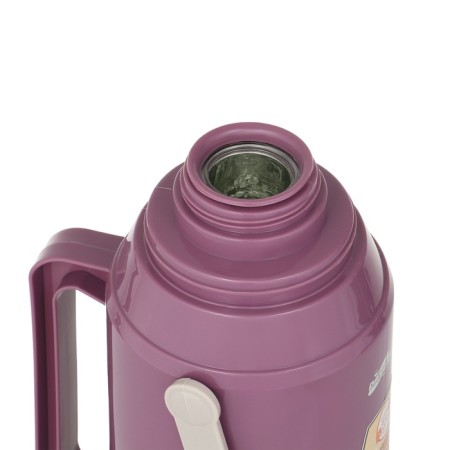 Thermos 2 l, with a glass flask, retains heat 12 hours, lilac-2