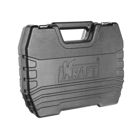 Набор инструмента KRAFT KT700677, 1/2" и 1/4" 6 гр. головки, 4-32 мм, 73 предмета, кейс-2