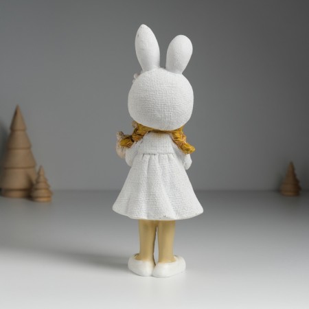 Polystone souvenir "Girl in a hat with ears, with a lamb" MIX 8x6x22 cm-4