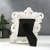 Photo frame plastic 10x15 cm "Royal lush leaves" gold 28x20.5 cm