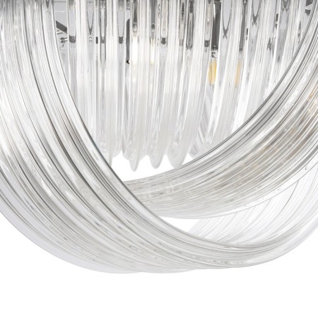 Suspended lamp FREAA FR5182PL-06CH ONDA, 500x500x1640 mm, E14, 6x60W, color chromium-3