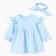 Dress and crumb dressing, I am Basic Line, height 62-68 cm, blue