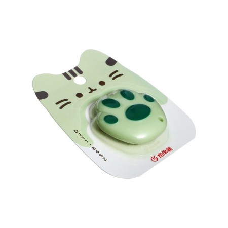 Chancellery knife 9 mm, plastic paw mix on a blister-1
