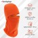 Balaclava windproof ONLYTOP, p. S, girth 52-56 cm, orange color