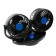 Salon fan, 12 V, double, rotary 360 °, car blowing