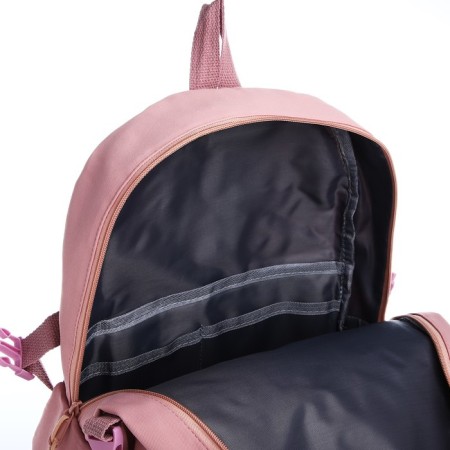 Backpack, lightning department, 2 outer pockets, 2 side pockets, pink color-3
