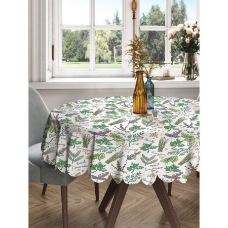 Photo scatter round, size 150x150 cm, Saten