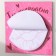 Magnet with a block for the notes "You are beautiful" 10x10 cm
