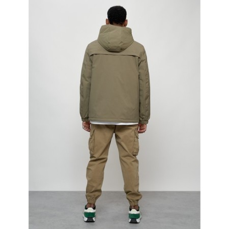 Male spring jacket, size 48, light green color-11