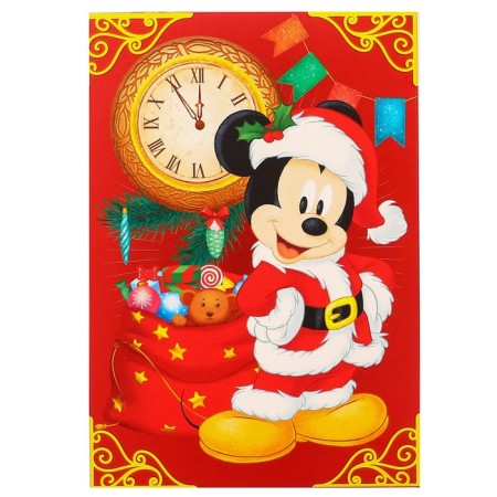 Gift box "New Year" 16x23x7.5 cm, Mickey Mouse-2