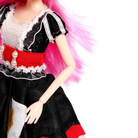 Hinge doll "fluffy magic", with a pet-5