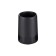 A glass for Magma denture brushes. Moroshka, 7.2x7.2x10.7 cm, black color
