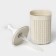 Lapal dispenser "Knitting", 500 ml, color white rattan